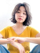 シエナ 渋谷(Siena)&nbsp;siena ニュアンスボブ×ダークグレージュ