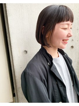 ヒガサ(HIGASA) ミニボブと隠れハイライト