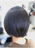 首元すっきりボブ