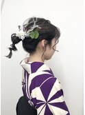 卒業式ヘア☆袴