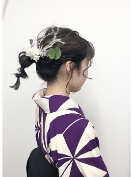コアフィールドマサコ 北島店 卒業式ヘア☆袴