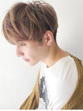 グロウミドル(GROW middle) ハイトーン×ツーブロック×コンパクトマッシュ 野村恵子