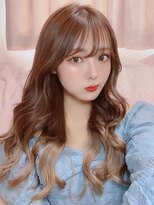 キューミー(Qmee)&nbsp;前髪パーマ/韓国ヨシンモリ巻き/透けバング/モテ髪