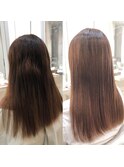 エイジングヘアにオススメ【髪質改善】酸性ストレート