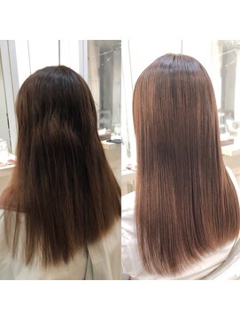 リメル 奥沢自由が丘店(Remel) エイジングヘアにオススメ【髪質改善】酸性ストレート