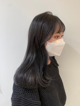 エミィ(emme) 【emme×笹川】ツヤ感ナチュラルロング