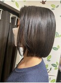 【自然なストレート】【艶さらボリュームダウン】