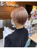 ブレス 小阪店(brace)&nbsp;白っぽいエモピンク☆ホワイトピンクベージュ☆☆