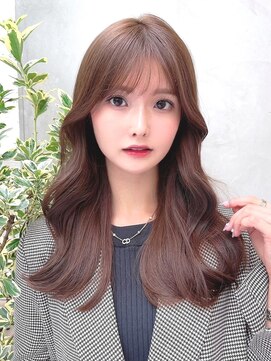 ミラリー トウキョウ(Mirareee Tokyo) 20代30代40代◎韓国ヘアー顔周りレイヤー青髪似合わせカットロブ