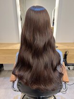 ジーナ セントラル銀座(Zina)&nbsp;ツヤ感カラー＊ワンホンヘア＊ショコラベージュ【ZinaCENTRAL】