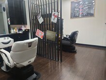 アゲイシ(hair club AGEISHI)の雰囲気（半個室でゆったりカット。最後まで技術者一人が担当いたします）