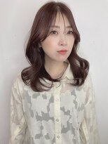 サイ(sai x)&nbsp;【沼畑】韓国風セミロングスタイル  立川/韓国ヘア