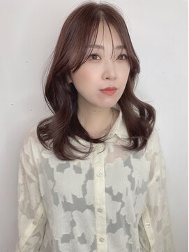 サイ(sai x) 【沼畑】韓国風セミロングスタイル  立川/韓国ヘア