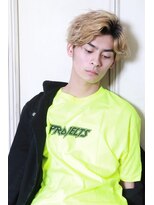 ルックグッドストア タカラヅカ(LOOK GOOD STORE TAKARAZUKA)&nbsp;ツーブロックマッシュ束感メンズパーマアップバング