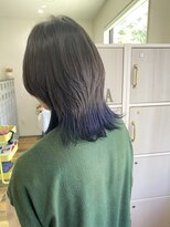 ヘアデザイン ノア(Noa)&nbsp;ウルフカットとスソカラー