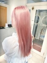 テトラ バイ ネオリーブ 横浜西口店(tetra by neolive)&nbsp;ブリーチ必須のペールピンク＊*