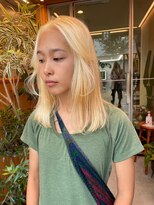 オアシス(oasis)&nbsp;【oasisマミ】抜きっぱなしブロンド/ケアブリーチ