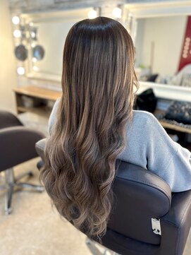 ヘアメイクサロン ゼロ(ZERO) ブラウンロング☆