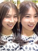 2wayバング/前髪カット/顔周りカット/小顔/イメチェン/レイヤー