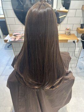 ミエル ヘア 新宿(miel hair) オリーブベージュ