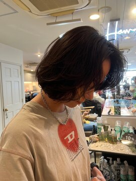 シム 千葉(sim) ニュアンスパーマ/ウェットヘア/レイヤーカット[千葉駅]