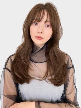 ユーフォリア 新宿通り(Euphoria) くびレイヤー/セミロング/アッシュベージュ