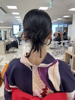 ケンジ 平塚ラスカ店(KENJE) 結婚式ヘア/ポニーテールアレンジ/平塚アレンジ/お呼ばれヘア