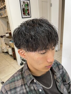 ステアー バイ ボス(Stair by boss) パーマ残しカット