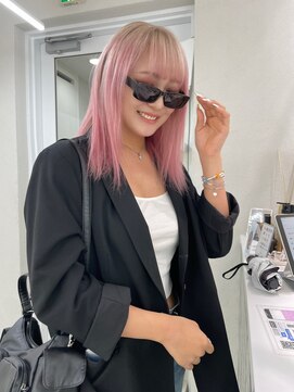 ガガ 心斎橋(GAGA) 韓国/ハイトーンカラー/ワンホンヘア/レイヤーカット/髪質改善