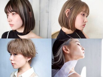 アール 北千住店(ar)の写真/抜けの良いハイブリーチとダメージ用ケアブリーチで、コンディションに合わせデザイン◎【北千住】