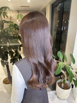 ミズチャーム(Ms.CHARM) ココアブラウン×レイヤーカット