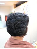 くせ毛ショート