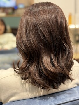 スナリー(Snaly) ブリーチなし透明感カラー/ラベンダーアッシュ