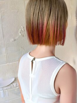 リズム(Lism)の写真/《当日予約◎》お洒落女子必見！『ハイトーン×可愛い』は宇都宮でダメージレスカラーが人気のLismにお任せ