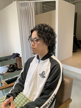 リヴゴーシュ(rive gauche) メンズスパイラルパーマ