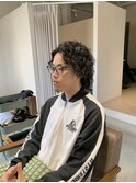 メンズスパイラルパーマ