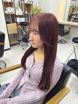 アリープパロット(ALEAP parrot)&nbsp;ストレートロング/透明感ナチュラルピンクブラウン