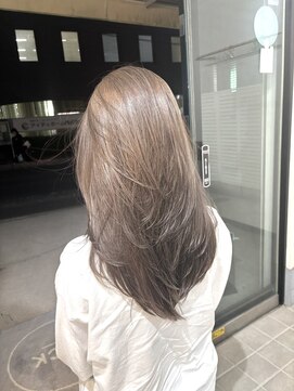 ラック 津田沼(LUCK) グレージュ/ダブルカラーインナーカラーケアブリーチ