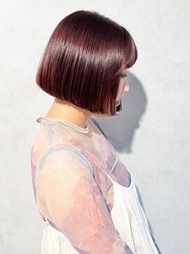 アッシュ 浜田山店(Ash) ダークチェリーボブ