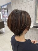 ショート/ショートカット/丸みショート/ハンサムショート/野幌