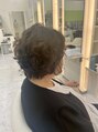 ミナ Hair design mina ヘアデザイン&nbsp;しっかりしたカール感ボブ、ボリューム出します