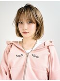韓国ボブ/くびれボブ/タンバルモリ/タッセルボブ/透明感カラー