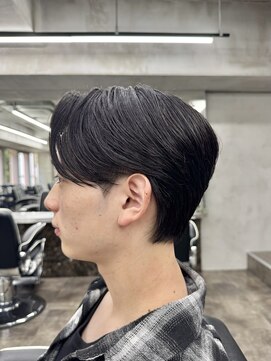 ニコ トウキョウ ロジック(nico TOKYO Logic) メンズセンターパートニュアンスパーマ