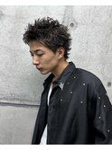 スパイキーショートパーマ
