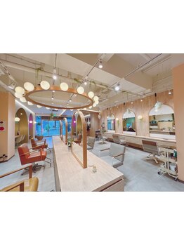 サロンのこだわりの詰まった、居心地の良い空間が◎周りの目を気にせずリラックスできる、癒しの時間を…＊