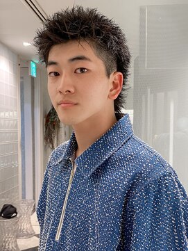 ラパンセヴェールメンズ 栄(LA PENSEE VERT MEN'S) 刈り上げスパイキーショート