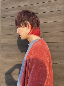 ケイズプラス(K's PLUS) メンズウルフ/インナーカラー