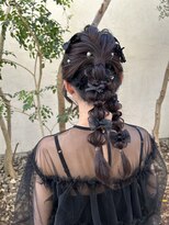 アンプヘアー 桂店(unpeu hair) ツイン編みおろし