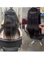 ウィールールピヴォクロス(WE RULE pivot cross)&nbsp;#髪質改善#縮毛矯正#美髪矯正#レイヤーカット#白髪ぼかし