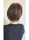 冬のショートヘア